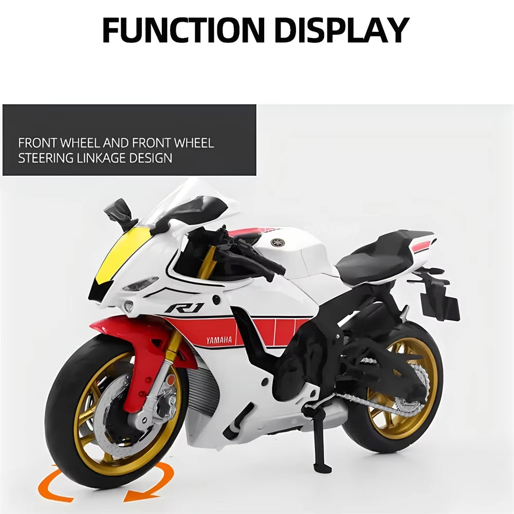 Yamaha YZF-R1M 1:12 Diecast Model