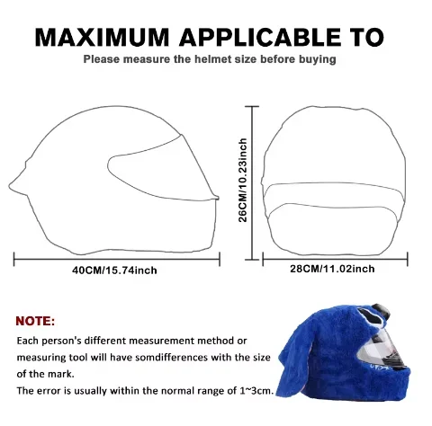 Pink Plush Lop (Bunny) Helmet Cover
