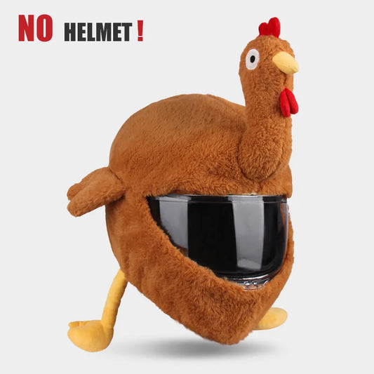 Plush Chicken Helmet Cover
