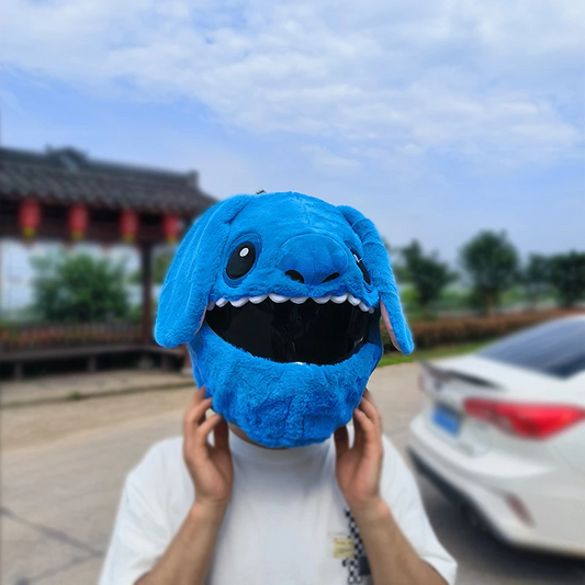 Plush Stitch Helmet Cover