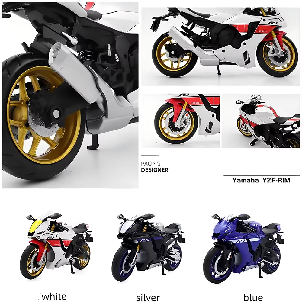 Yamaha YZF-R1M 1:12 Diecast Model