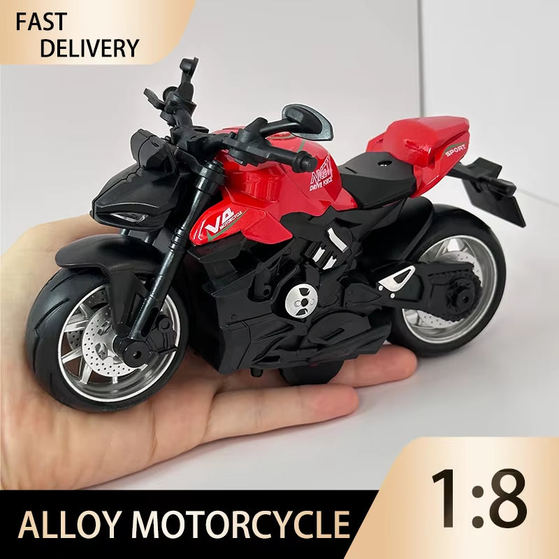 Motorcycle 1:8 Diecast Modell