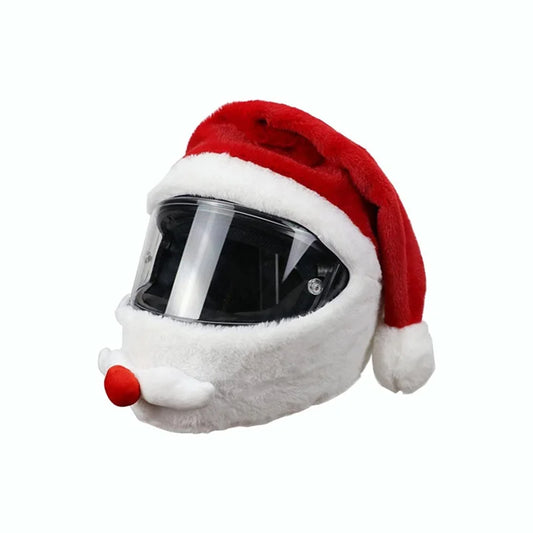Christmas Plush Helmet Cover