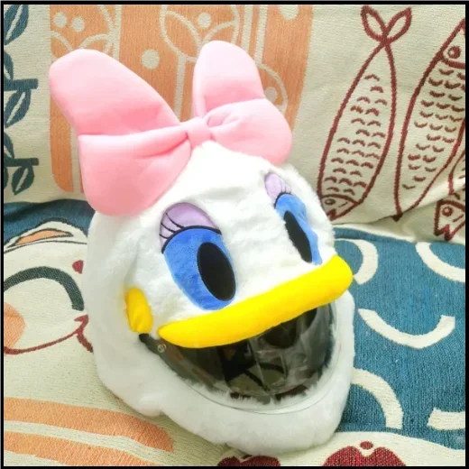 Plush Daisy Duck Helmet Cover