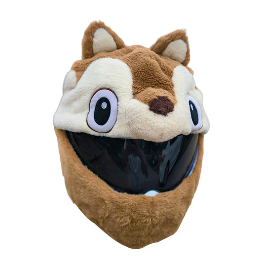 Plush Squirrel Helmet Cover
